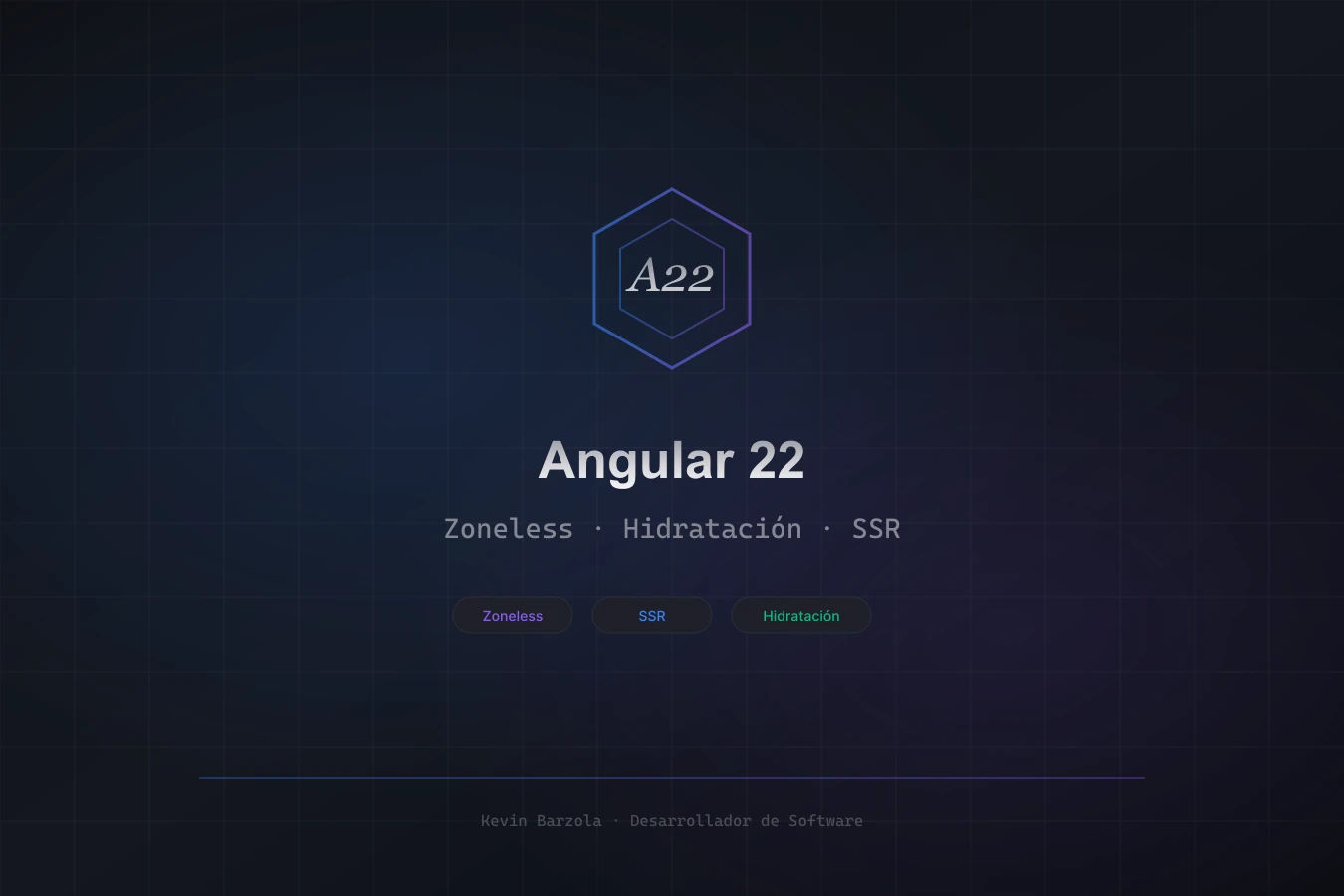 Angular 22: zoneless, hidratación incremental y animaciones seguras en SSR