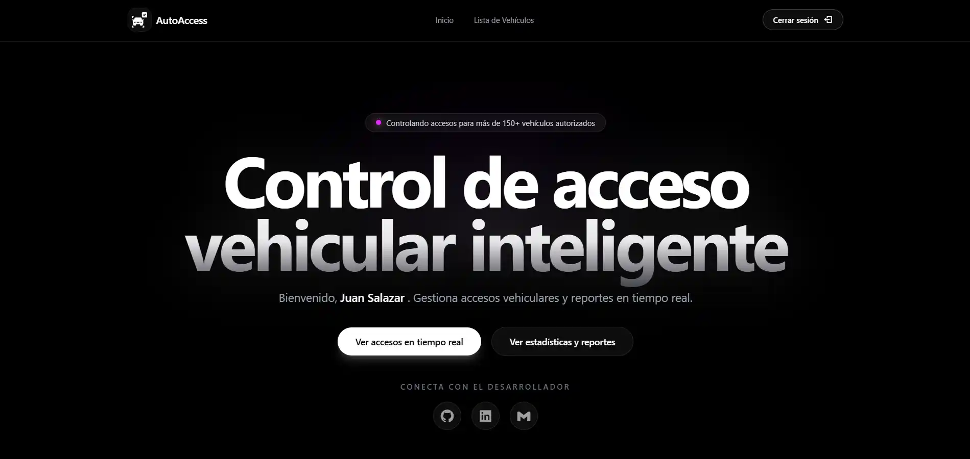 AutoAccess — Sistema de control de acceso vehicular